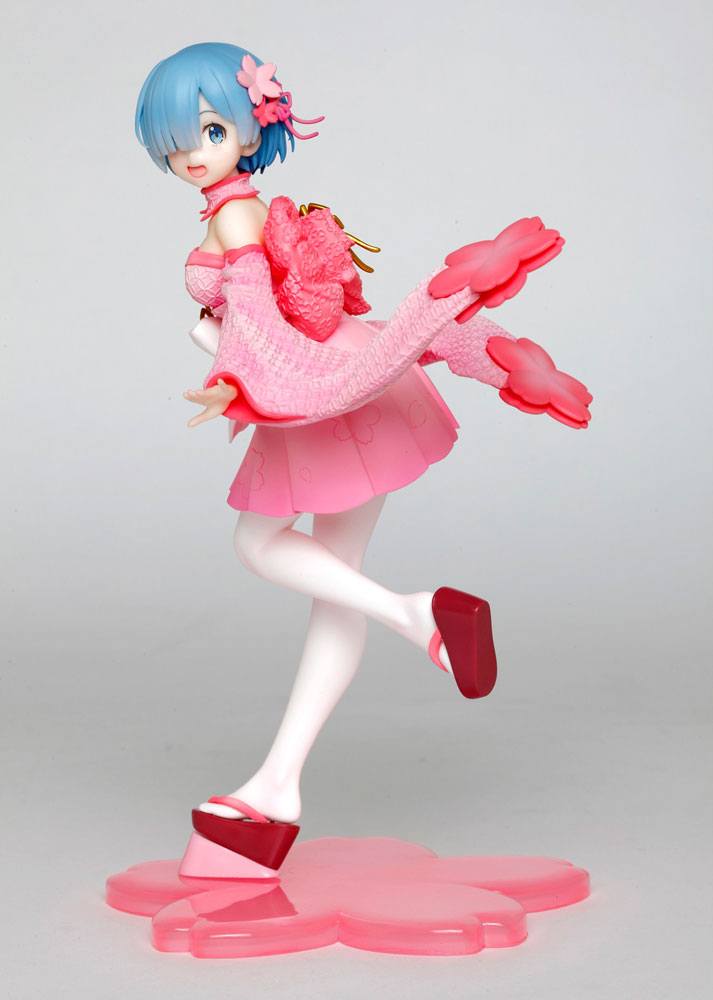 Re:Zero Precious PVC Statue Rem Sakura (Ausstellungsstück)