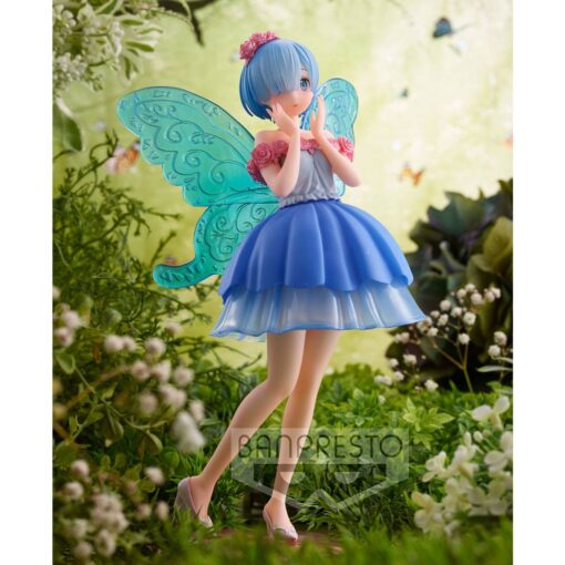 Re: Zero Starting Life in Another World Espresto Fairy Elements PVC Statue Rem (Ausstellungsstück)