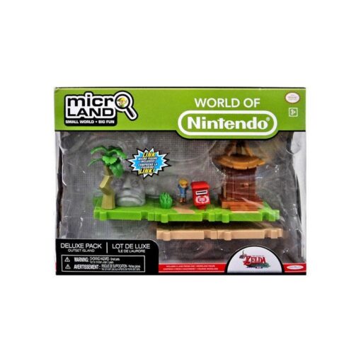 Nintendo Micro Land - The Legend Of Zelda Outset Island Series 2 Playset Deluxe