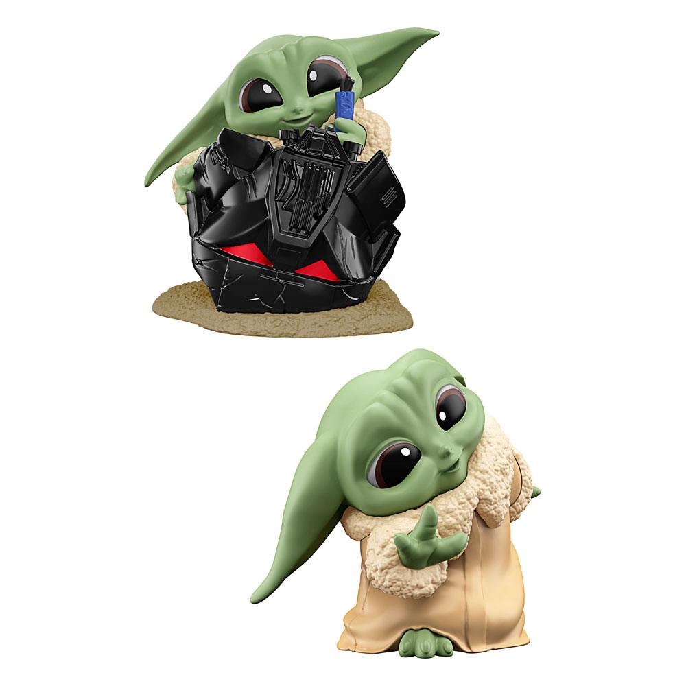 Star Wars Bounty Collection Figuren 2er-Pack Grogu Helmet Hijinks & Peek-A-Boo