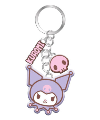 Sanrio Gummi Schlüsselanhänger Kuromi