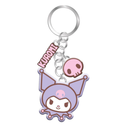 Sanrio Gummi Schlüsselanhänger Kuromi