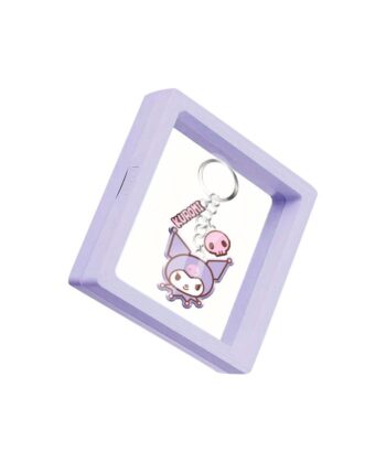 Alternative view of Sanrio Gummi Schlüsselanhänger Kuromi