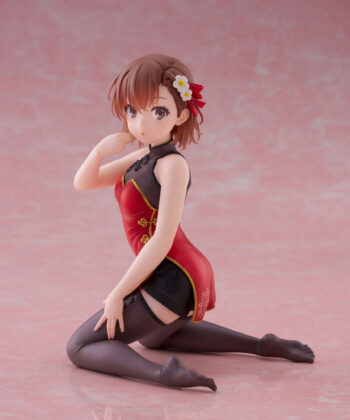 A Certain Scientific Railgun Desktop Cute Figure Mikoto Misaka Chinese Dress Version