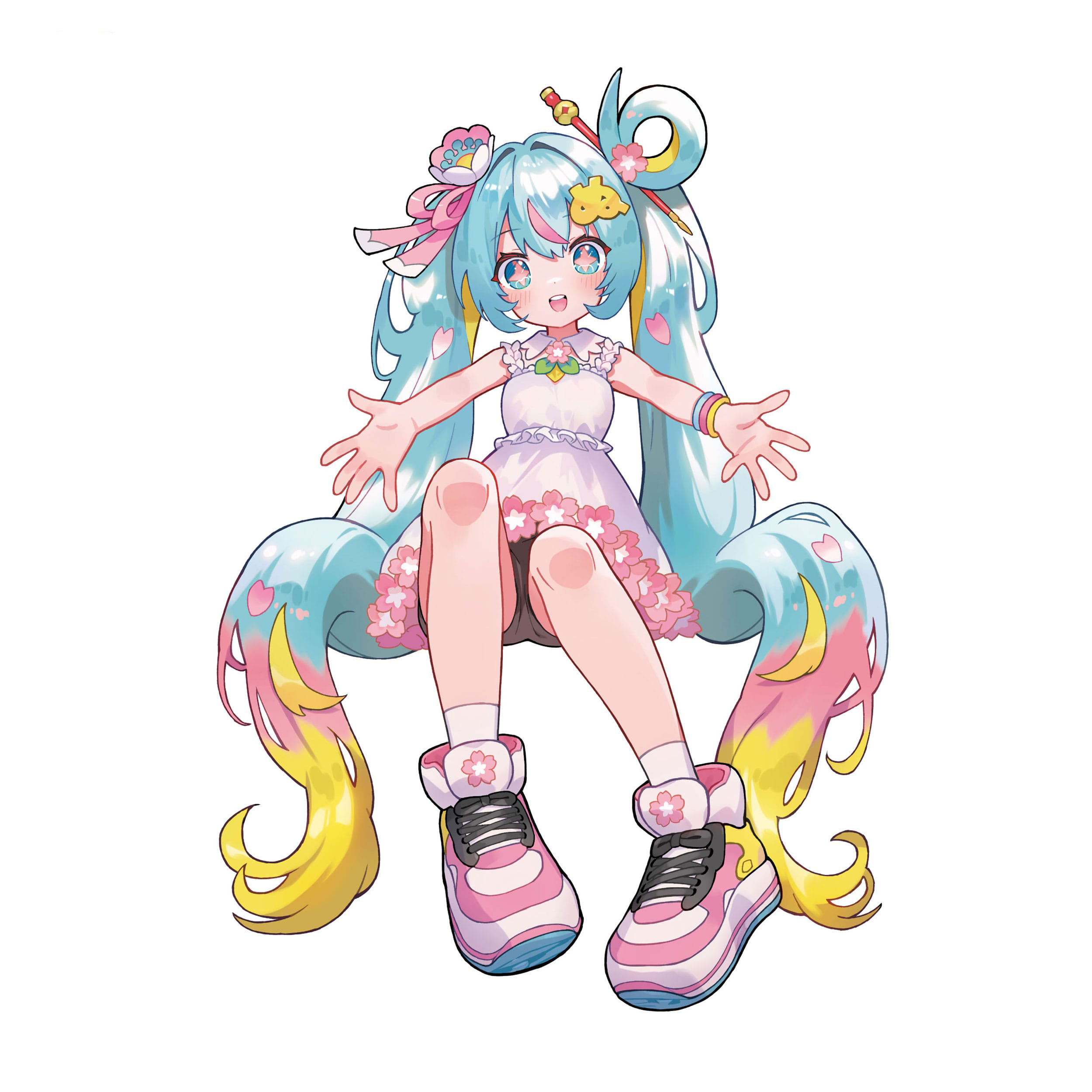 Hatsune Miku Noodle Stopper Figur Hatsune Miku 10th Anniversary