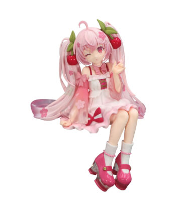Hatsune Miku Noodle Stopper Figur Sakura Miku 2025 Wink Version