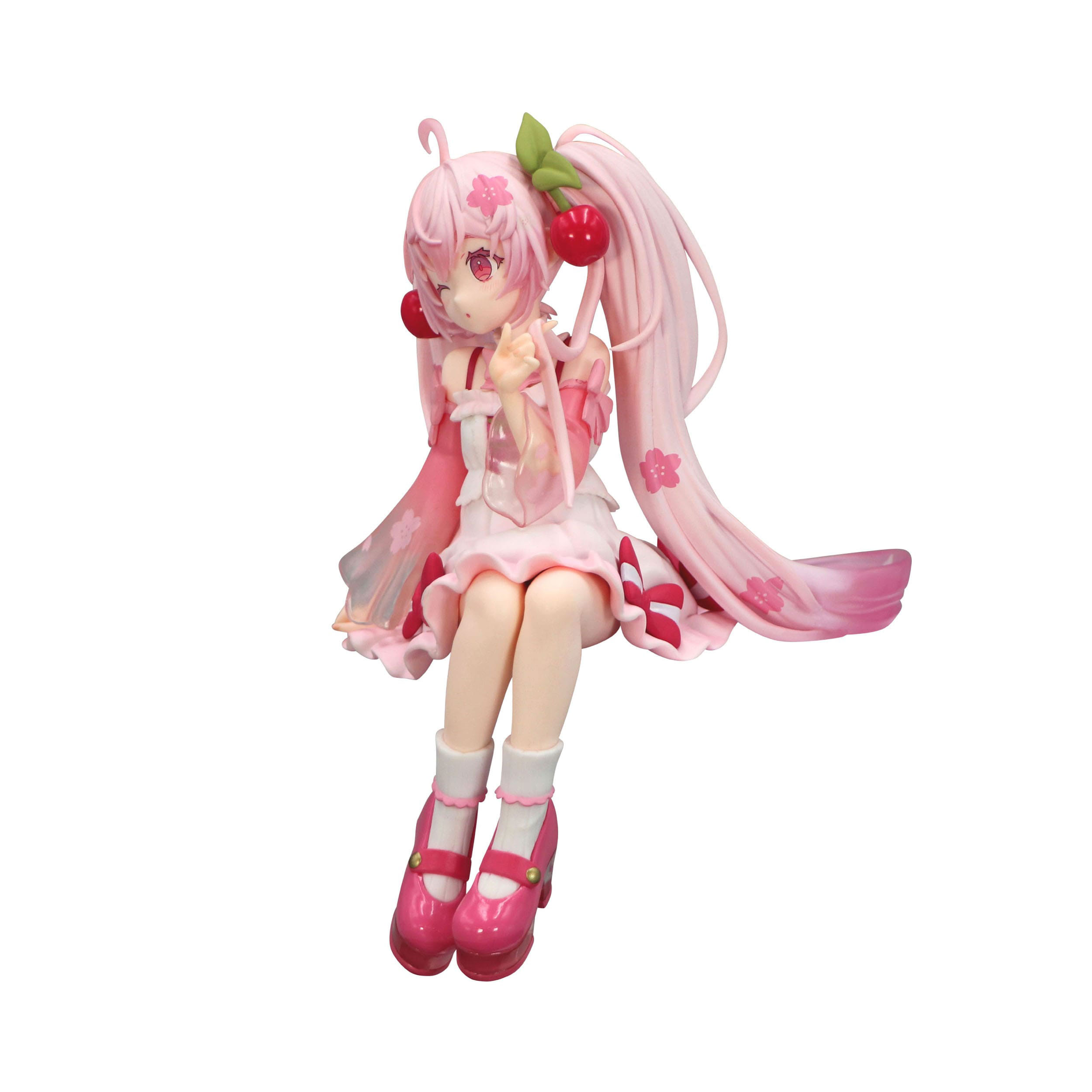 Hatsune Miku Noodle Stopper Figur Sakura Miku 2025 Wink Version – Bild 2