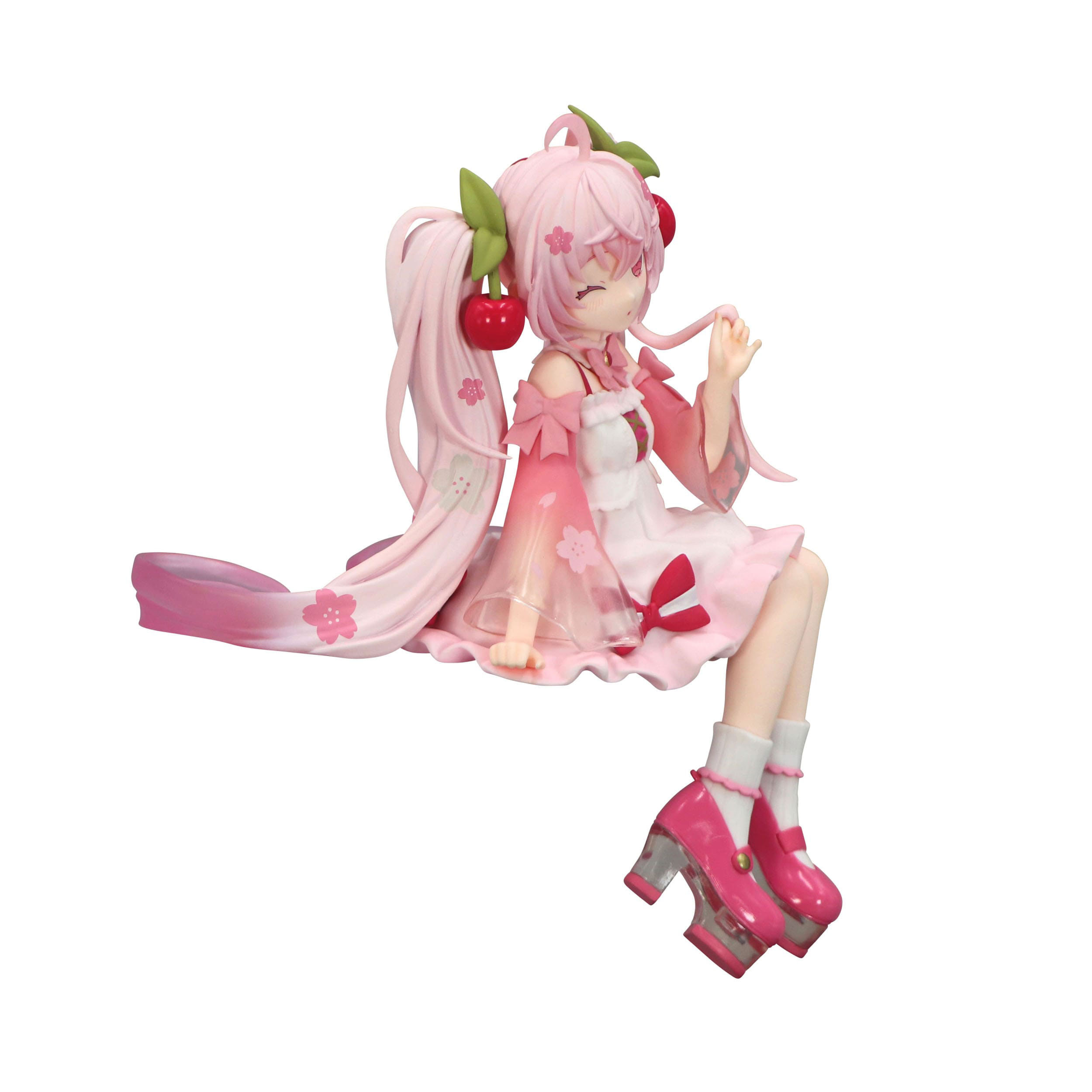 Hatsune Miku Noodle Stopper Figur Sakura Miku 2025 Wink Version – Bild 3