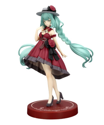 Hatsune Miku Trio-Try-iT Figur Hatsune Miku Outing Dress Red Color Version