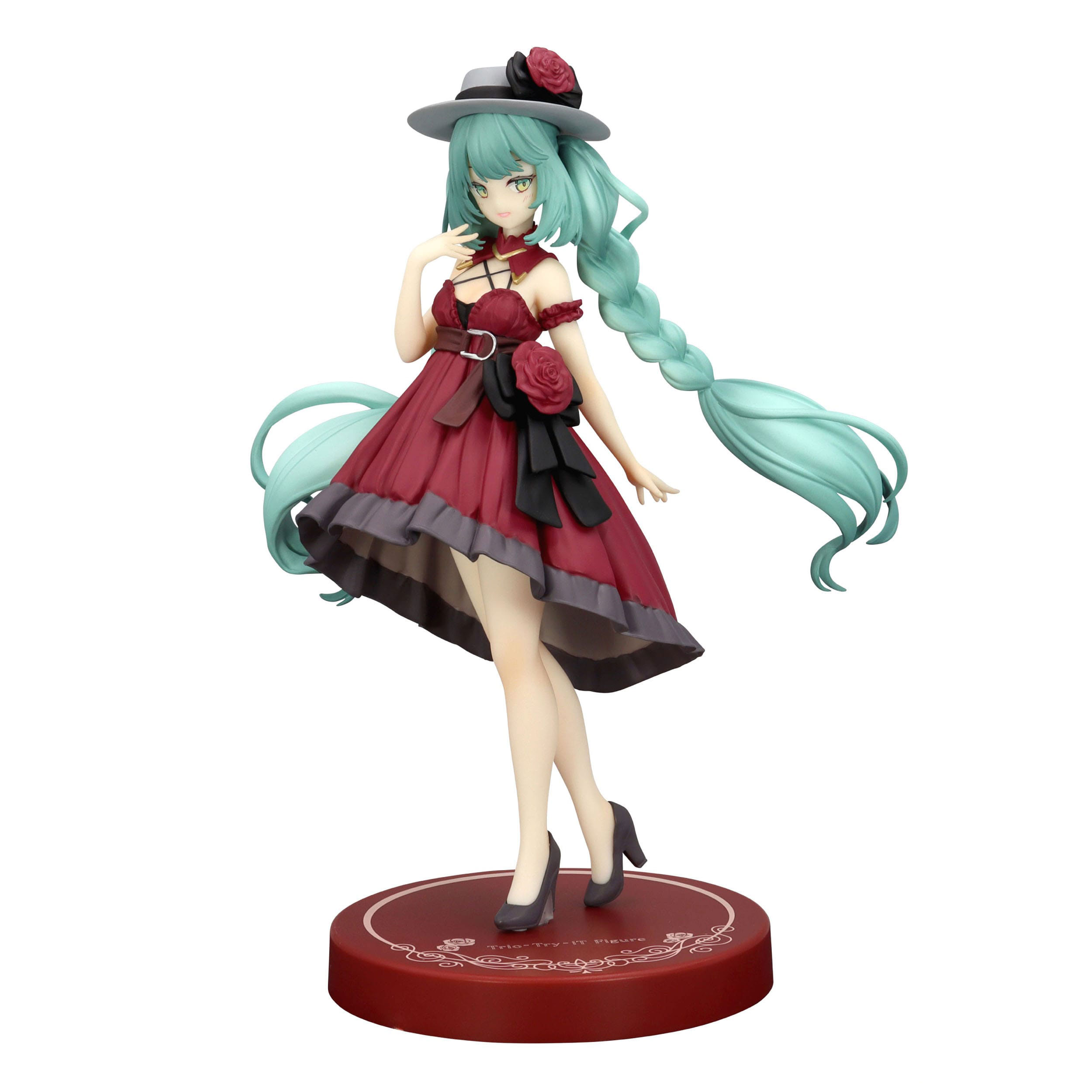 Hatsune Miku Trio-Try-iT Figur Hatsune Miku Outing Dress Red Color Version